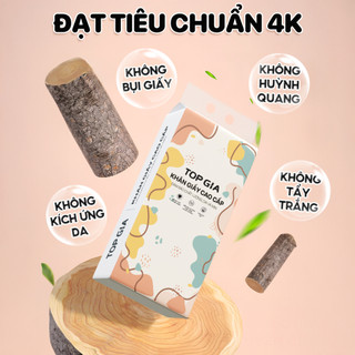 [SIZE TO BẢN CAO CẤP] Khăn giấy rút Top Gia thùng 2 bịch treo tường tiện lợi siêu dai mềm mịn