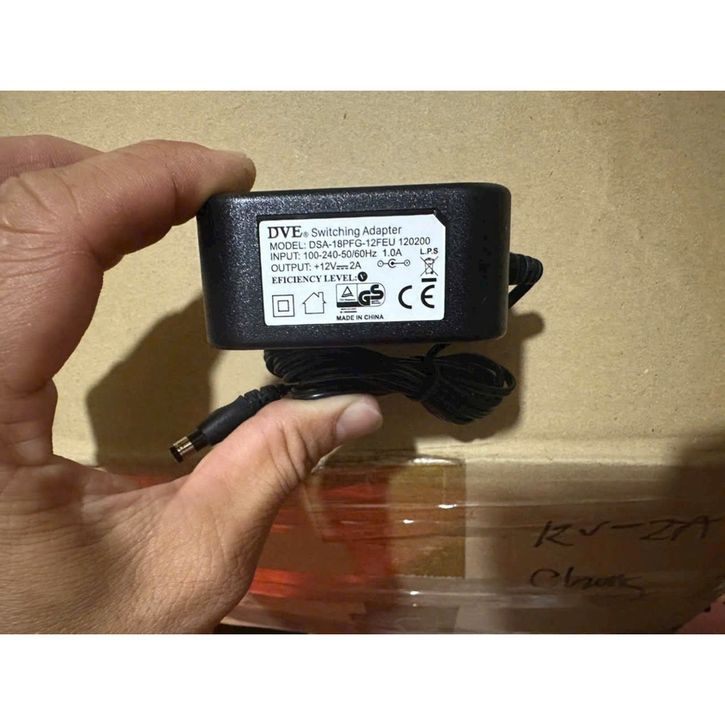 Nguồn Adapter DVE Chính hãng 12V 2A Cho Camera, Đầu Ghi, Modem, Thiết ...
