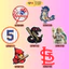 Bộ Hình In, Ủi Nhiệt MLB Baseball 01 - CP8 PET Sticker