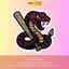 Bộ Hình In, Ủi Nhiệt MLB Baseball 01 - CP8 PET Sticker
