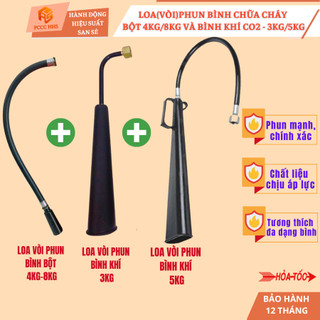 Dây loa phun,vòi phun thay thế cho các bình cc bột 4kg ,bột 8kg ,khí Co2 3kg ,khí co2 5kg