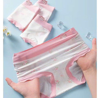 [P06 PETIT PHIÊN BẢN THÔNG HƠI] Set 4 quần chíp bé gái, quần lót cho bé chất liệu petit cao cấp kháng khuẩn an toàn