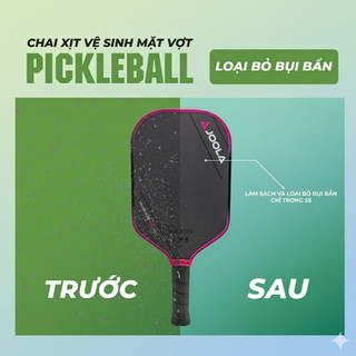 Dung Dịch Vệ Sinh & Tăng Độ Bám Mặt Vợt Pickleball 100ml - Làm sạch, bảo vệ mặt vợt ngăn ẩm mốc