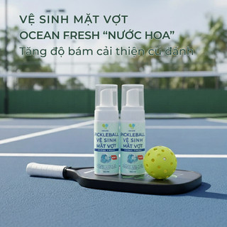 Dung Dịch Vệ Sinh & Tăng Độ Bám Mặt Vợt Pickleball 100ml - Làm sạch, bảo vệ mặt vợt ngăn ẩm mốc