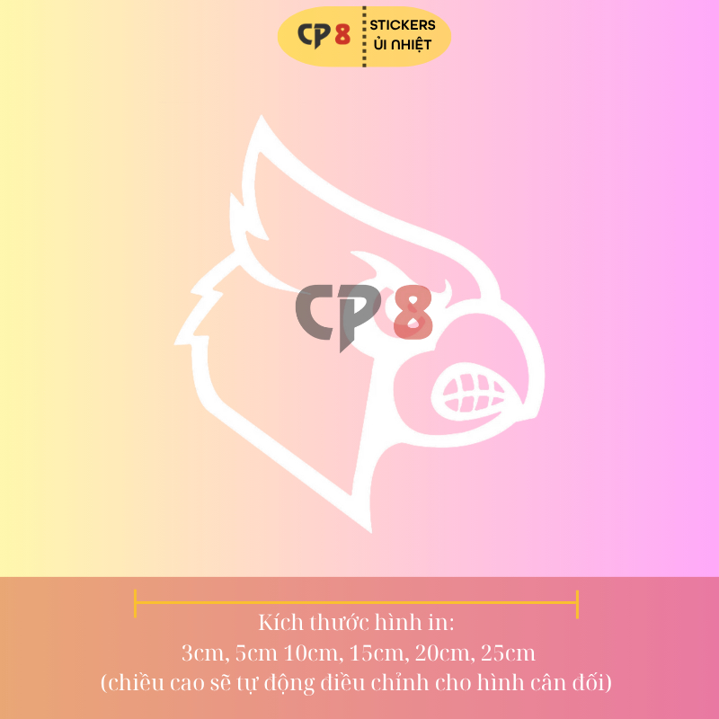 Bộ Hình In, Ủi Nhiệt MLB Baseball 03 - CP8 PET Sticker