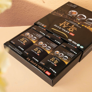 [ Chuẩn Hàn ] NƯỚC HẮC SÂM VÀ FUCOIDAN, ĐÔNG TRÙNG HẠ THẢO 30 GÓI