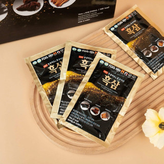[ Chuẩn Hàn ] NƯỚC HẮC SÂM VÀ FUCOIDAN, ĐÔNG TRÙNG HẠ THẢO 30 GÓI