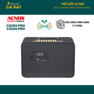 CS160PRO/ CS250PRO  Loa Karaoke Bluetooth Di Động NHỎ ĐẸP MẠNH MẼ ACNOS Soncamedia