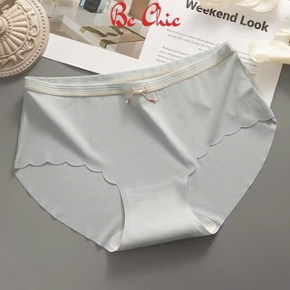 Quần lót nữ su lạnh sọc tăm Q 220, Quần chip cạp vừa co giãn tốt BC_CHIC LINGERIE