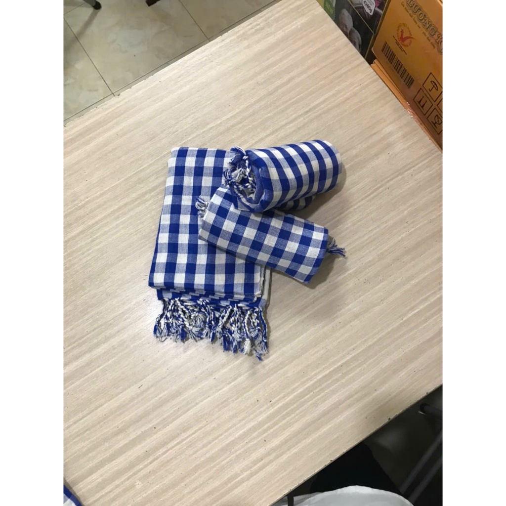 Khăn Rằn Loại Cao Cấp Cotton Mềm Mại, Bản Lớn 160x60