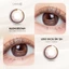 Kính áp tròng khoá ẩm 12H 1 Tháng Màu Nâu Mật Ong CARASE, Lens cận SS NAOMI BROWN