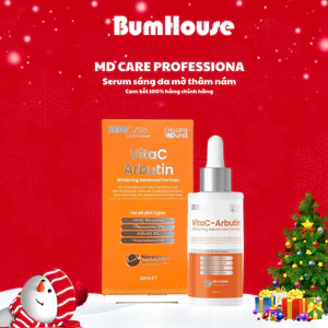 Serum Sáng Da, Giảm Lão Hoá MD CARE VitaC-Arbutin Serum Whitening Advanced Formula 30ml
