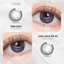 Kính áp tròng khoá ẩm 8H 3 Tháng Màu Xám Khói CARASE, Lens cận B TANN GRAY