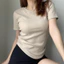 Áo Thun Trơn Nh124 Form Ôm Babytee, Đủ Màu Basic, Chất Liệu Thun Co Giãn, Fit Dáng Siêu Đẹp