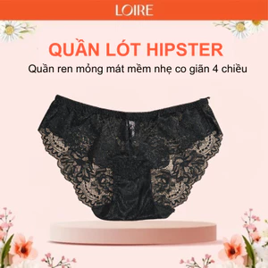 Quần Lót Ren Loire QL250503 Chất Ren Mềm Mỏng Thoải Mái Đáy Quần Kháng Khuẩn