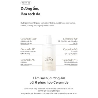 Bộ đôi Elravie Zero Làm Sạch, Cấp Ẩm Thuần Chay Zero Liquid Cleanser & Zero Clear Toner