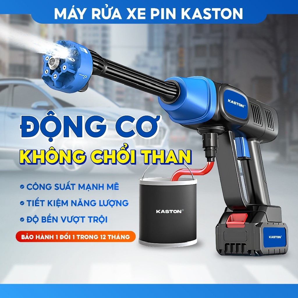 Máy Rửa Xe Pin Kaston R12 Review: Có Tốt Không? Giá Bao Nhiêu?