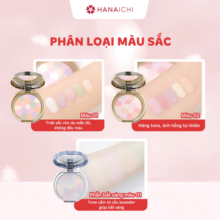 (Đủ mẫu) Phấn phủ kiềm dầu Canmake Marshmallow & Phấn phủ dưỡng da Secret Beauty chống nắng + lõi thay thế