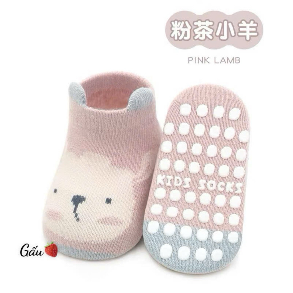 Set 10 đôi tất chống trơn trượt 0-8y