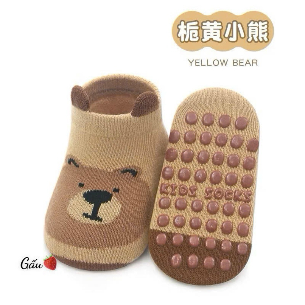 Set 10 đôi tất chống trơn trượt 0-8y