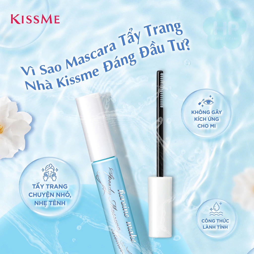 Mascara Tẩy Trang Mi Kissme Heroine Make (3 Loại Dung Tích)