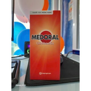 Chlorhexidine Medoral 250ml / Nước Súc Miệng Viêm Lợi Viêm Nướu Viêm Chân Răng
