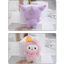Móc Khóa Hình Gấu Bông Nhân Vật Hoạt Hình Kuromi Melody Nhồi Bông Dễ Thương Xinh Treo Balo MK01