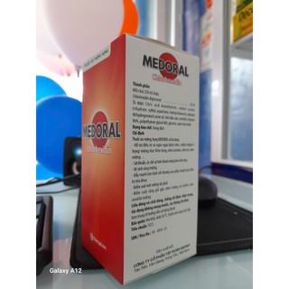Chlorhexidine Medoral 250ml / Nước Súc Miệng Viêm Lợi Viêm Nướu Viêm Chân Răng