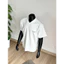 Áo Phông Oversize Luminos V-Neck - Áo Phông Cổ V Cách Điệu Vải Cotton Gân Chéo Loại 1 Dày Dặn 260GSM Chống Nhăn