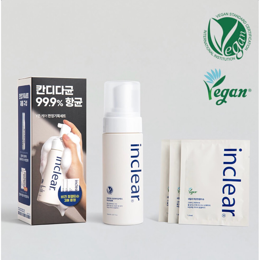 Inclear Probiotics Feminine Cleanser là dung dịch vệ sinh vùng kín được ...