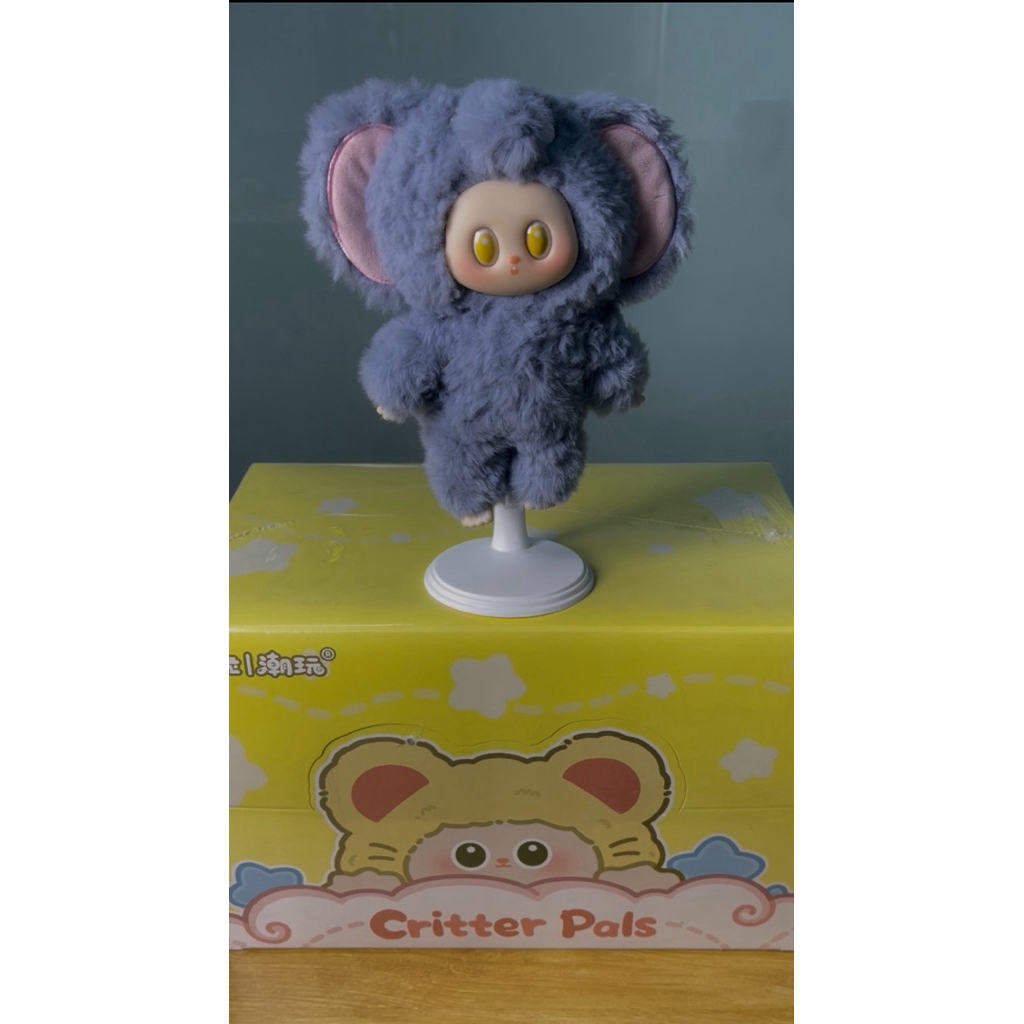 Blind Box GUAILA TOYS 20cm Critter Pals gấu bông Có Móc Khoá, Búp Bê Treo Balo, Túi Xách Siêu Xinh