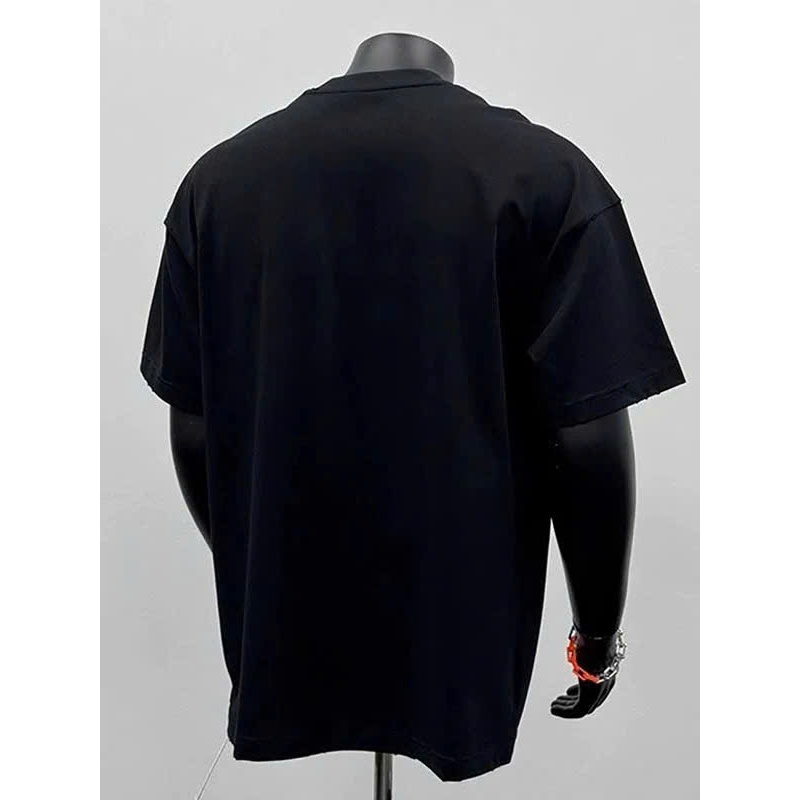Áo thun Stee Cổ tròn OKEY Localbrand ICVCVNI Unisex Cotton