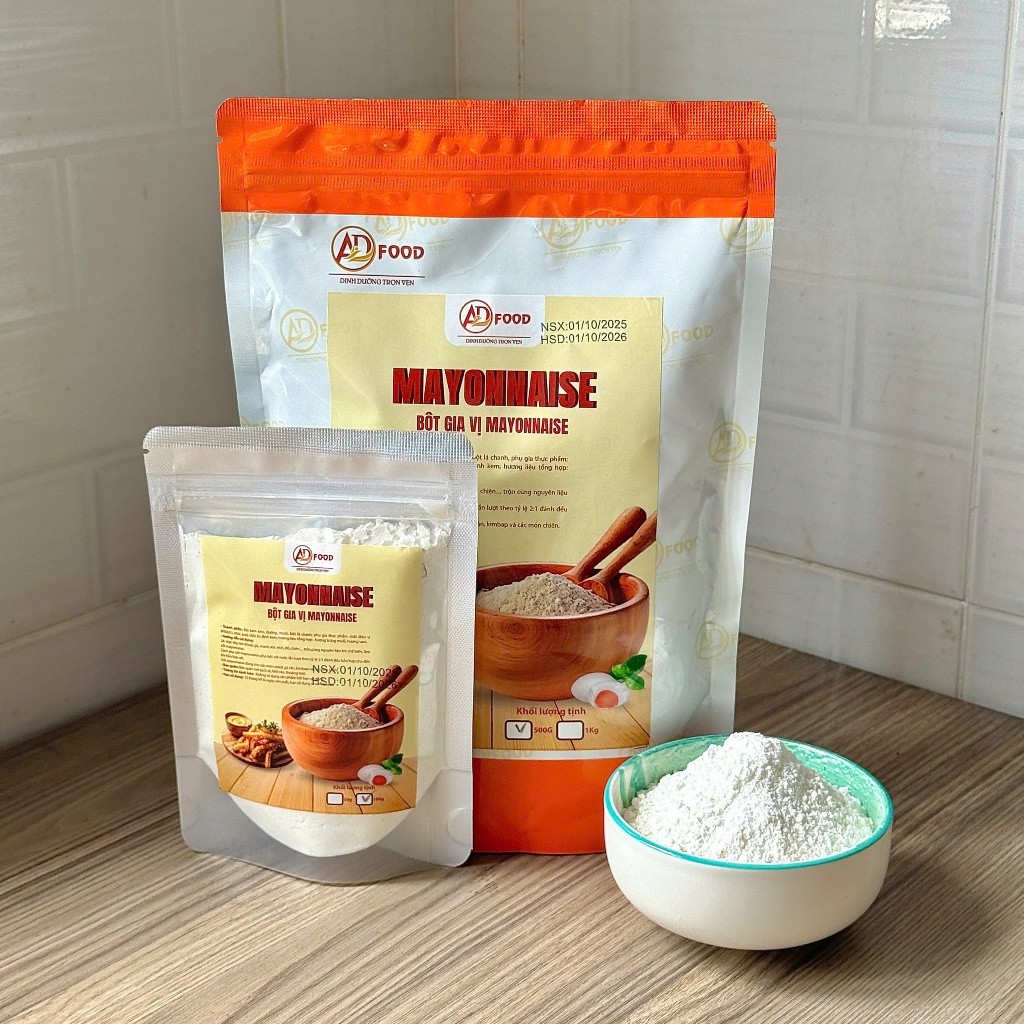 100g Bột gia vị Mayonnaise ADFOOD – gia vị lắc cho khoai tây, snack, sốt chấm và trang trí món ăn