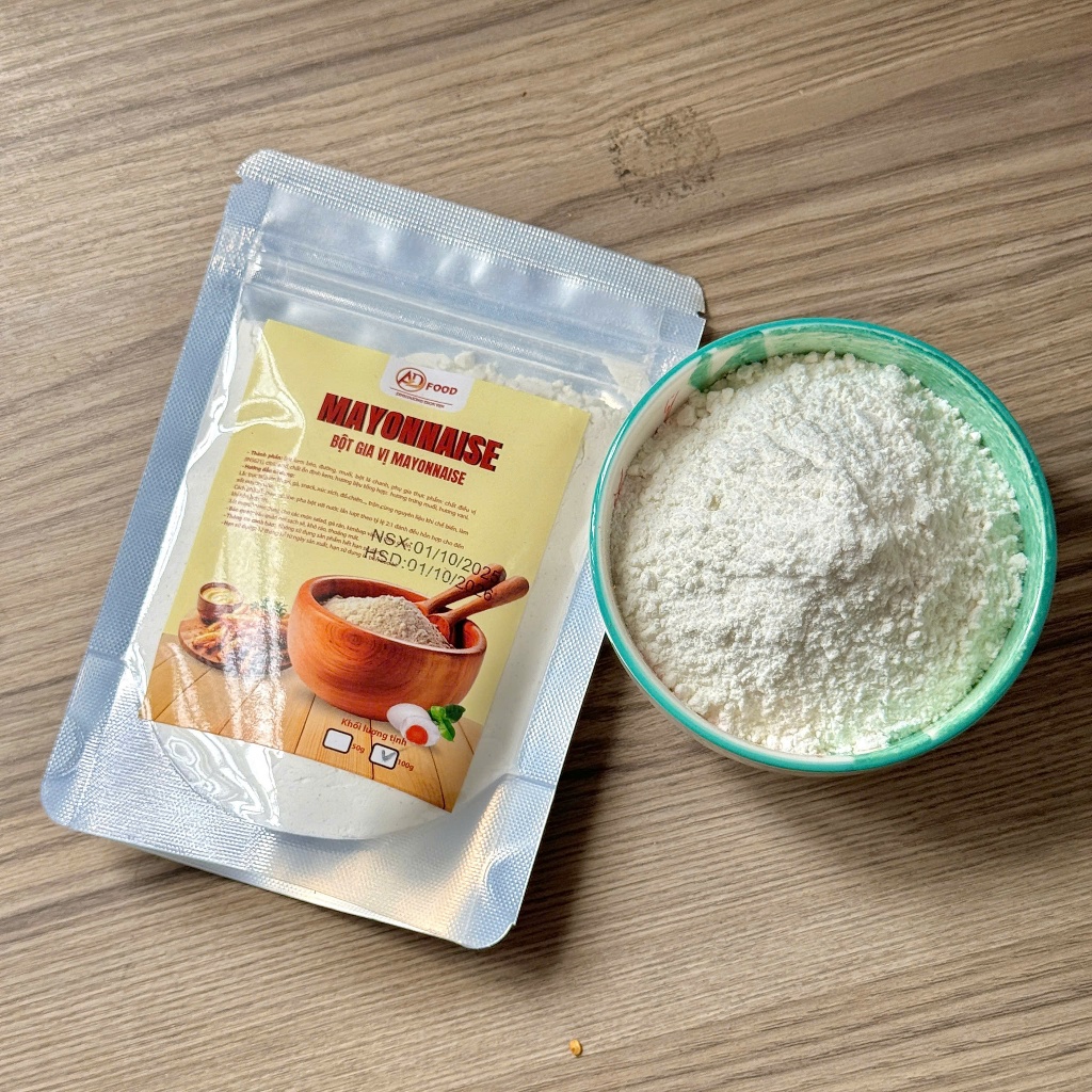 100g Bột gia vị Mayonnaise ADFOOD – gia vị lắc cho khoai tây, snack, sốt chấm và trang trí món ăn