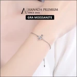 [CHỨNG NHẬN GRA] Lắc tay Đá Moissanite 5mm Bạc 925 Phủ Bạch Kim Dây Rút ,Vòng Tay Quà Tặng, Đeo Hàng Ngày 2756 — ảnh 3
