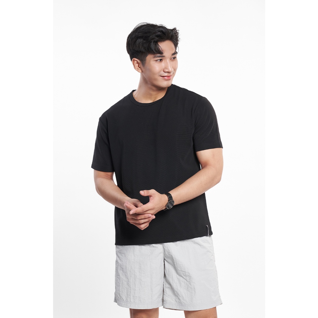 Áo Thun Basic Tay Ngắn Nam Ninomaxx 2505012