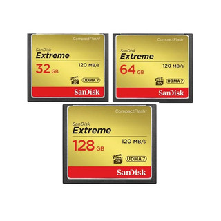 Thẻ nhớ CompactFlash (CF) SanDisk Extreme 64GB 800X đọc 120MB/s ghi 85MB/s (Vàng)