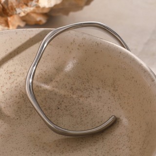 [KHÔNG ĐEN GỈ] Vòng tay nữ thép titanium cao cấp thiết kế đơn giản cá tính OVT_0001