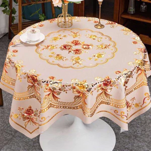 KHĂN TRẢI BÀN 3D, KÍCH THƯỚC 150CMX150CM GD018