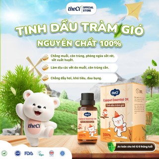 Xịt Xua Muỗi TheCi & Tinh Dầu Tràm Gió Thiên Nhiên Combo Chống Muỗi, Bảo Vệ Bé Yêu – Dịu Nhẹ, Thành Phần Thiên Nhiên