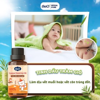 TheCi Tinh Dầu Tràm Gió Nguyên Chất – Thanh Lọc Không Khí & Chống Vi Khuẩn - Tinh Dầu Tràm Tự Nhiên Giữ Ấm Cơ Thể Bé