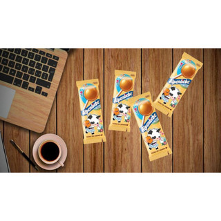 kẹo mút Alpenlibe vị dâu kem,sữa caramen túi 36 que