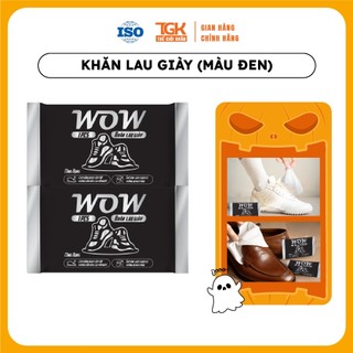 Combo 10 Khăn lau giày siêu sạch KRCLEAN, nhỏ gọn tiện lợi khi du lịch, lau nhanh vết bẩn trên, giày da, giày sneaker