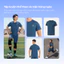 ÁO THUN thể thao nam ProMax S1, áo tập Gym, chạy bộ Pickleball, Tennis thoáng khí, thấm hút Coolmate