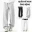 Quần Nỉ Nam FABUMAN Dài Kẻ gân Form Rộng cạp chun Chất Nỉ 2da ống rộng kèm dây rút dáng Suông UNISEX Bigsize