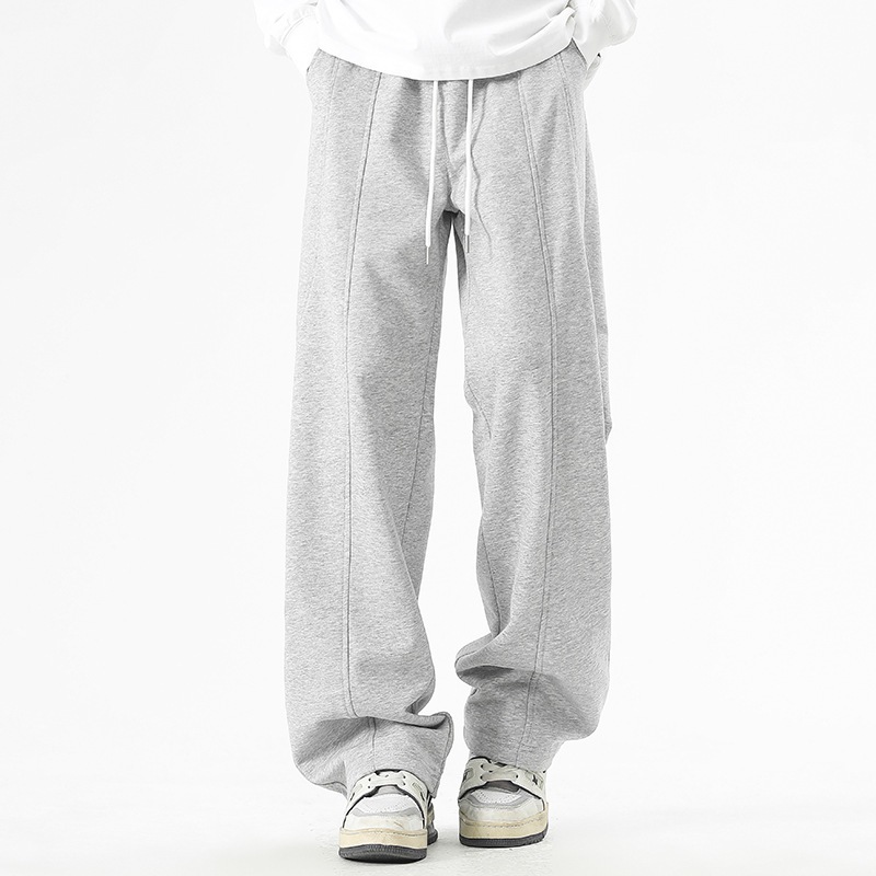 Quần Nỉ Nam FABUMAN Dài Kẻ gân Form Rộng cạp chun Chất Nỉ 2da ống rộng kèm dây rút dáng Suông UNISEX Bigsize | BigBuy360 - bigbuy360.vn