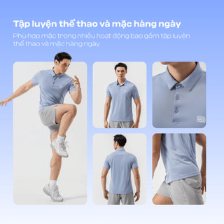 Áo Polo thể thao nam ProMax-S1, Áo thể thao đa năng Gym Chạy bộ Pickleball Tennis thoáng khí Coolmate