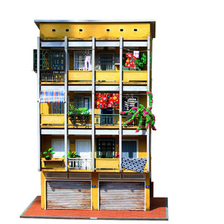 Mô hình gỗ tự lắp ráp DIY- Thế Giới Tí Hon- Mọt Sài Gòn GP135-01- Thế Giới Tí Hon