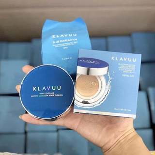 Phấn Nước Klavuu Urban Pearlsation High Coverage Tension Cushion EX SPF50+ PA++++ - Kem Lót - Phấn Nước - Bebeau
