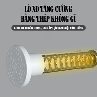 ZiinLife Thanh Treo Rèm Inox 304 Chịu Lực Cực Tốt - Thiết Kế Không Cần Khoan, Điều Chỉnh Linh Hoạt Cho Nhà Tắm & Bếp